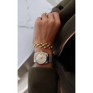 NEW CHANSUTTPEARLS women's riley bracelet in gold
